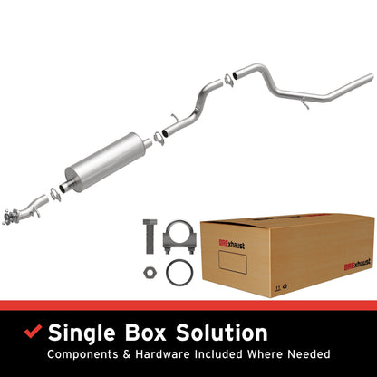 Satin exhaust system kit from BRExhaust part number 106-0033