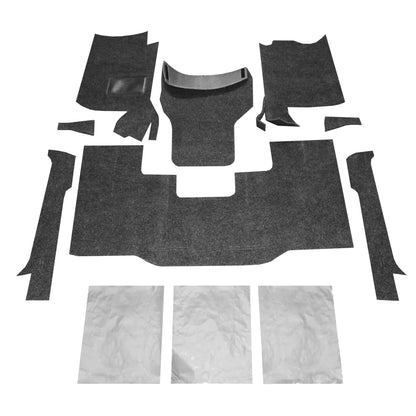 Grey polypropylene floor liner from Husky Liners part number HBRCYJ76F