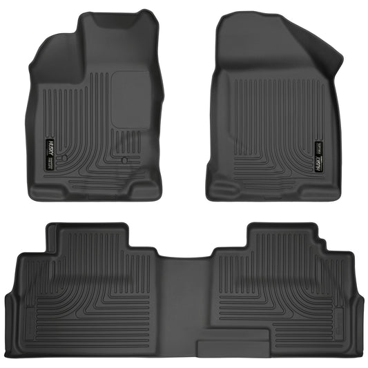 Husky Liners 99761 Weatherbeater - Front & 2nd Seat Floor LinersFloor LinerHusky Liners