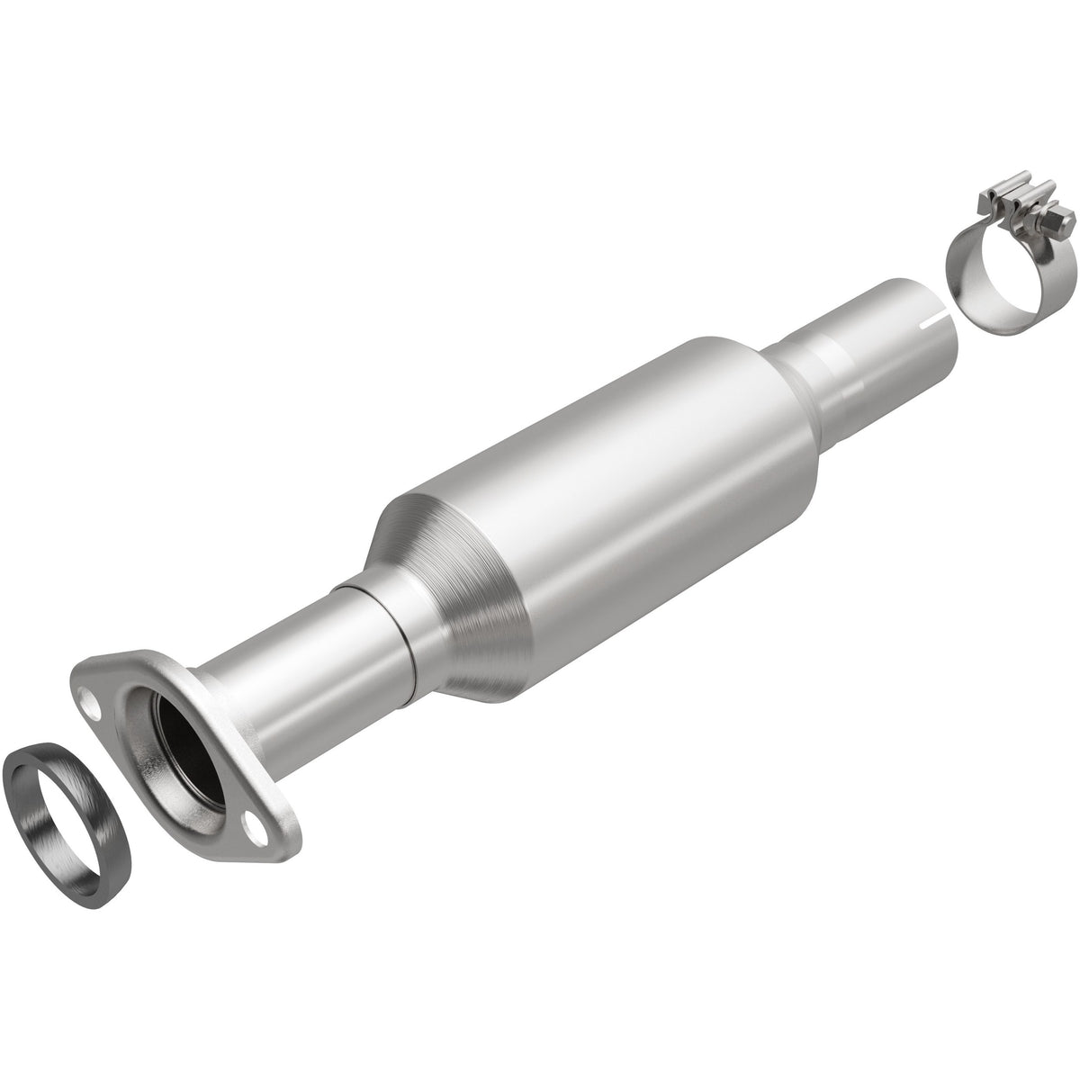 Stainless stainless steel catalytic converter from MagnaFlow Exhaust Products part number 5571518