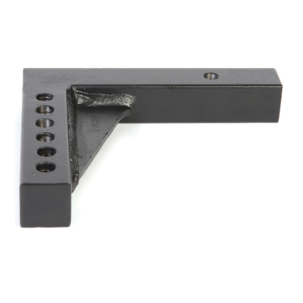 Black powder coated trailer weight distribution shank from Husky Towing part number 30857
