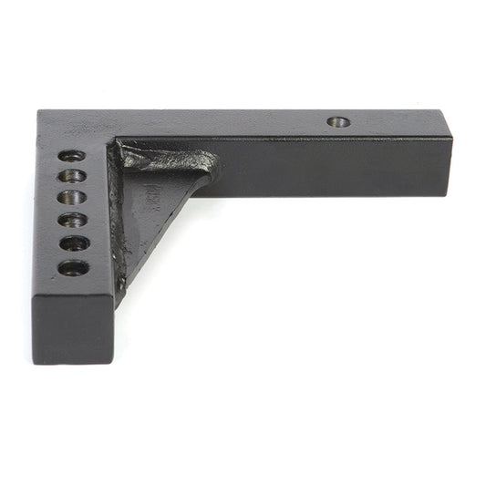 Black powder coated trailer weight distribution shank from Husky Towing part number 30857