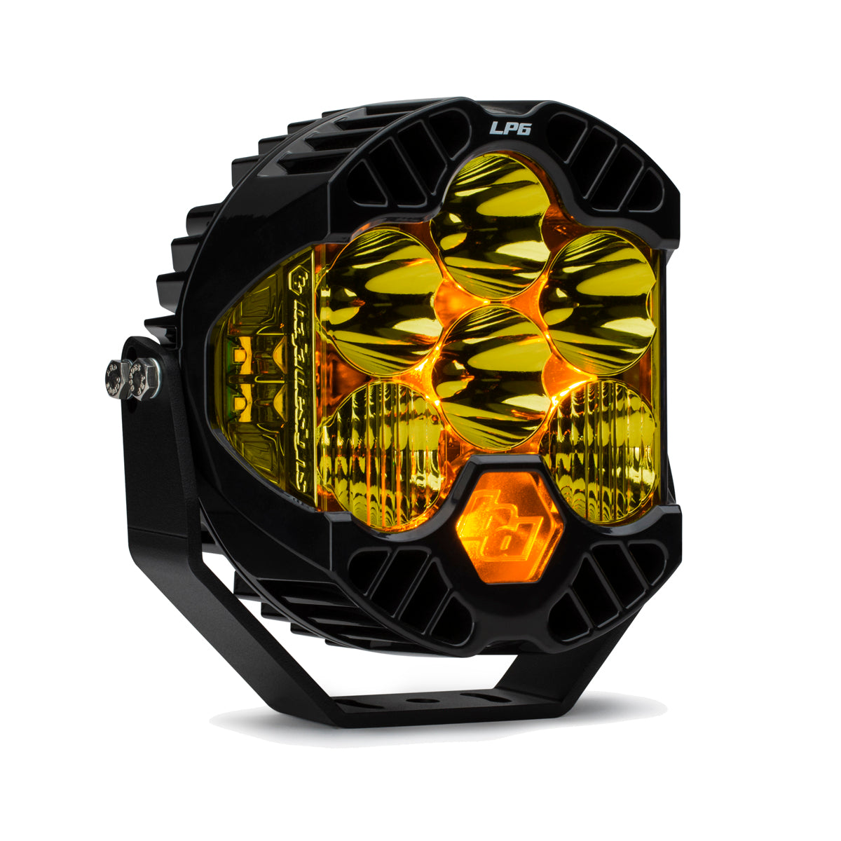 Black auxiliary light with mounting hardware from Baja Designs part number 270013