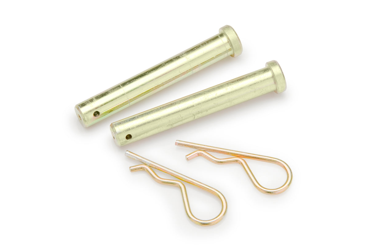 Silver zinc plated steel trailer hitch pin 0.62 diameter from Husky Towing part number 33111