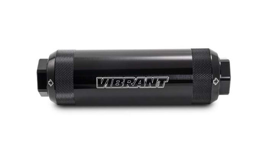 6061 aluminum fuel filter from Vibrant Performance part number 16285