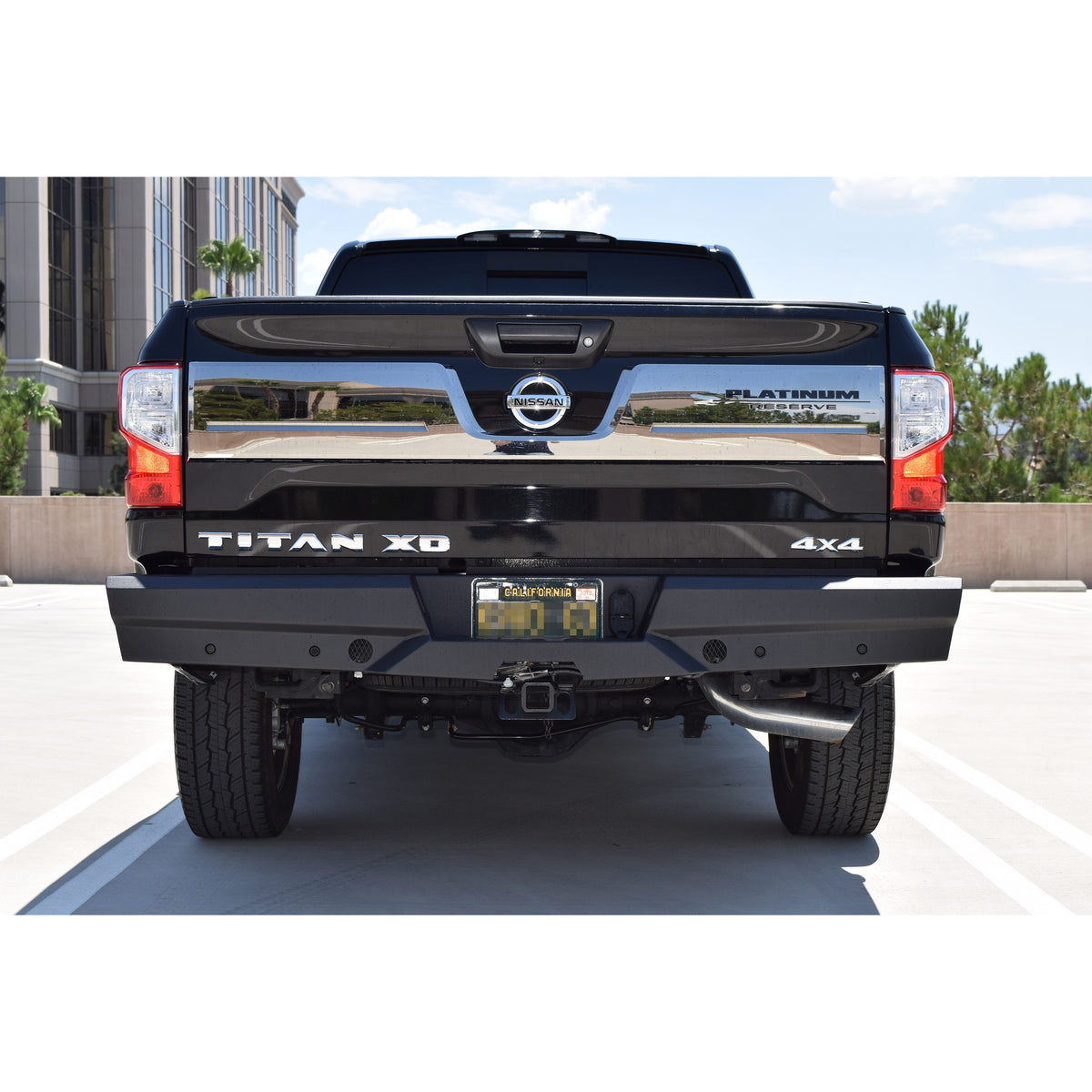 Fine textured black bumper from Steelcraft part number 65-24080