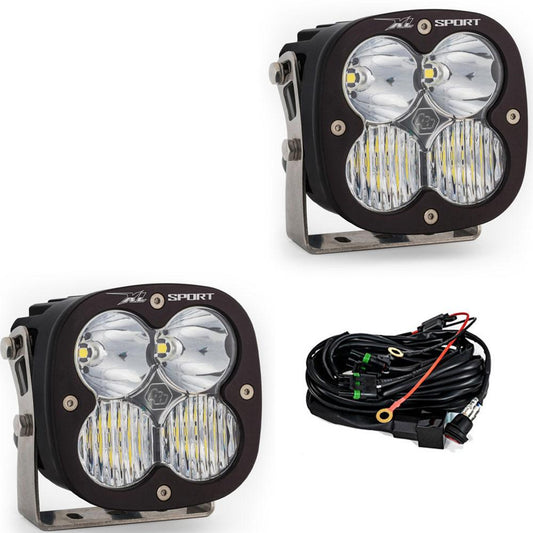 Black auxiliary light with mounting hardware from Baja Designs part number 567803