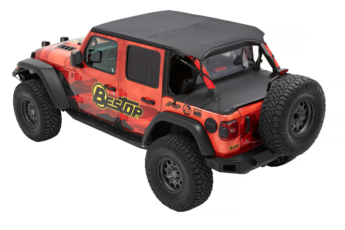 Black diamond soft top from Bestop part number 52608-35