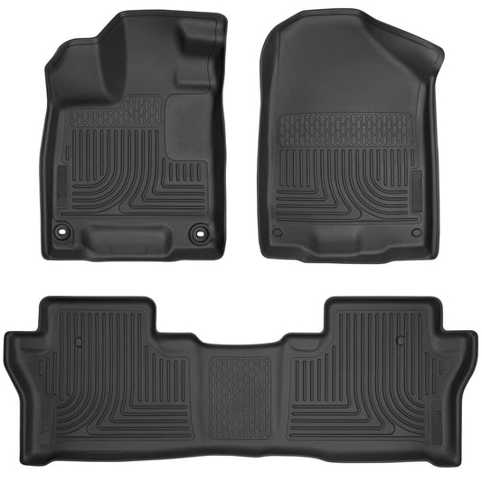 Husky Liners 93781 Weatherbeater - Front & 2nd Seat Floor LinersFloor LinerHusky Liners
