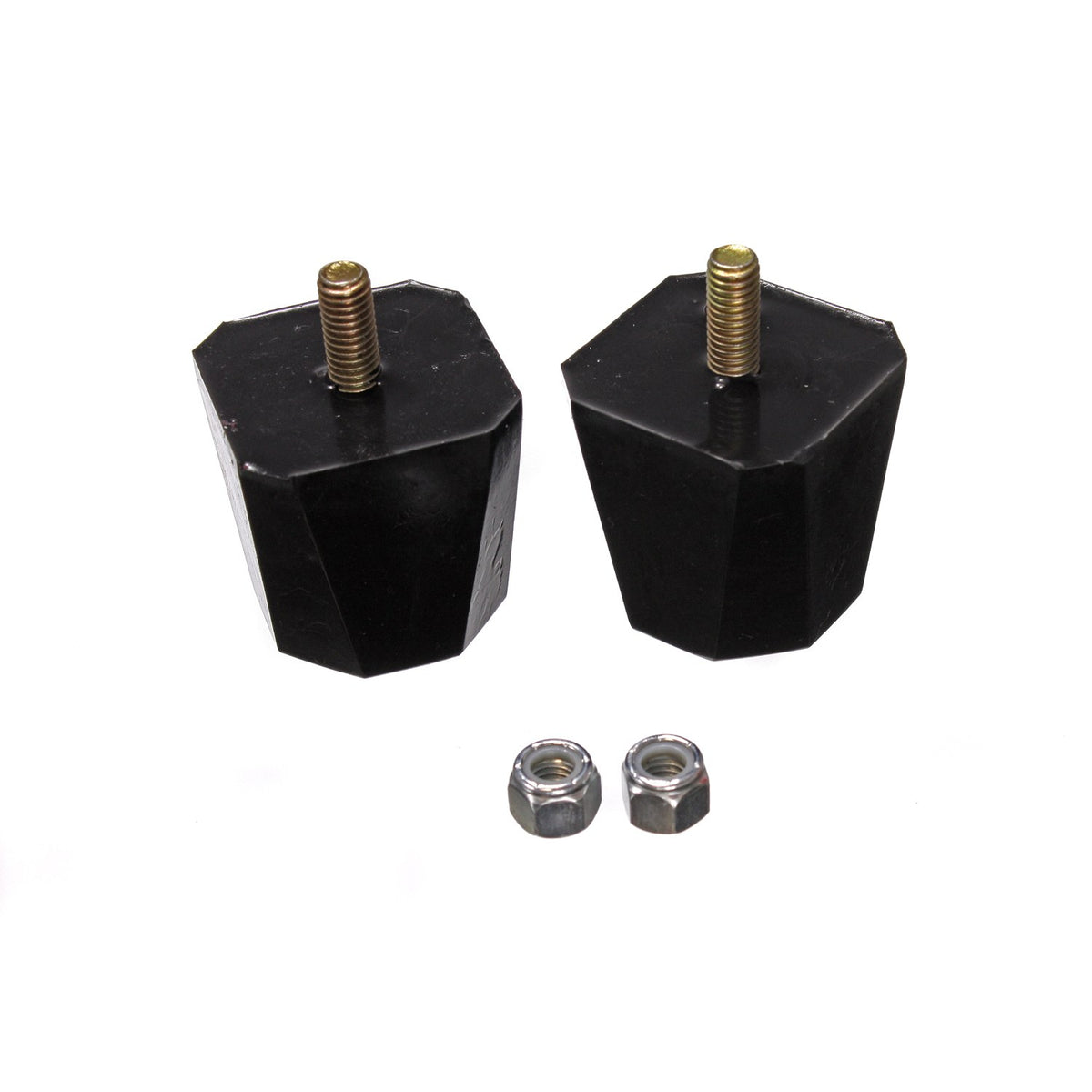 Black polyurethane jounce bumper set from Energy Suspension part number 9.9136G