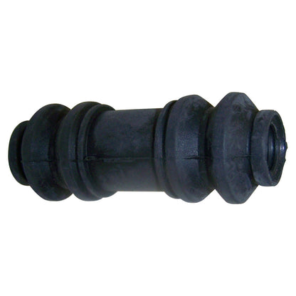 Black disc brake caliper bushing from Crown Automotive Jeep Replacement part number 4383471