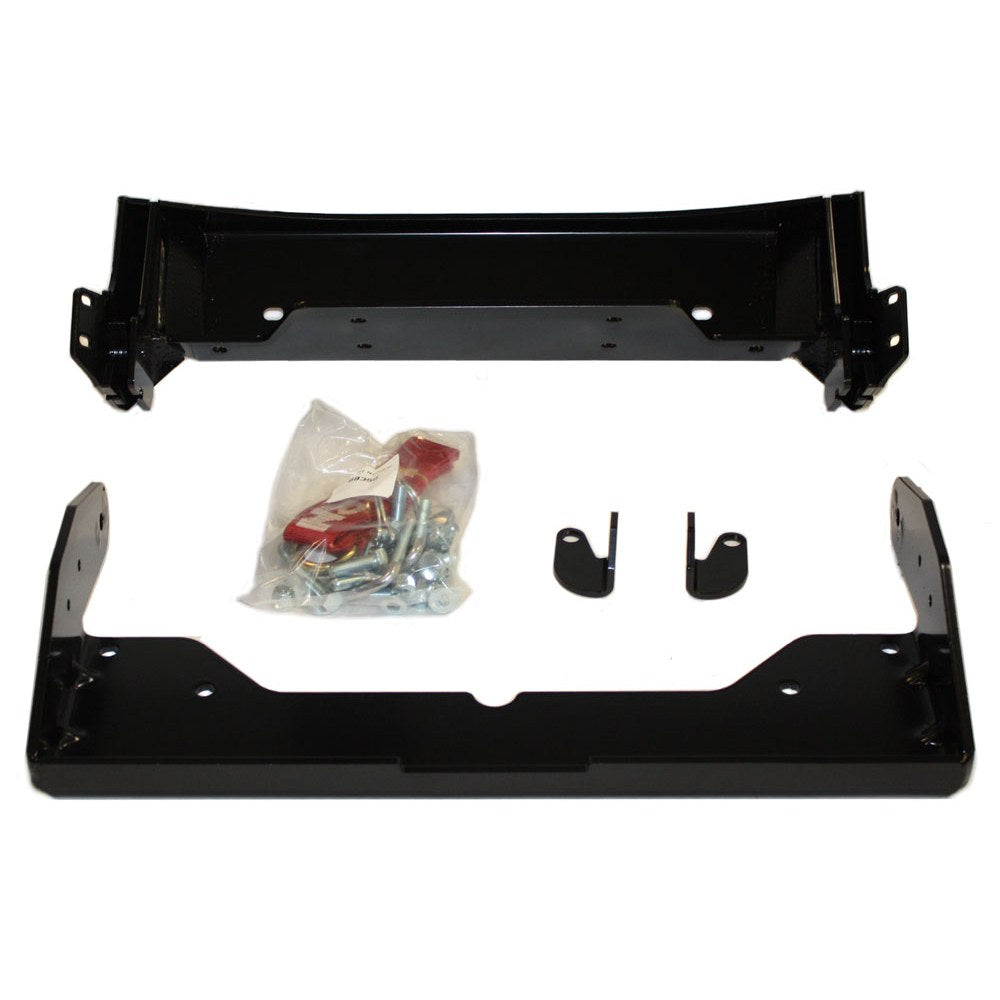 Black snow plow mount from Warn part number 88330