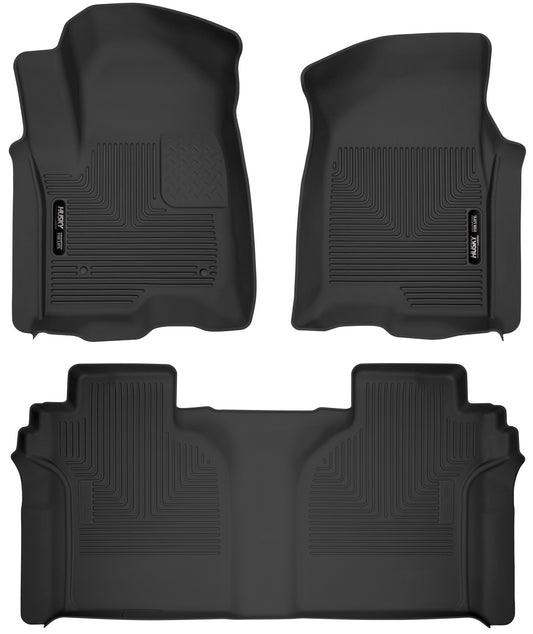 Black floor liner from Husky Liners part number 54208