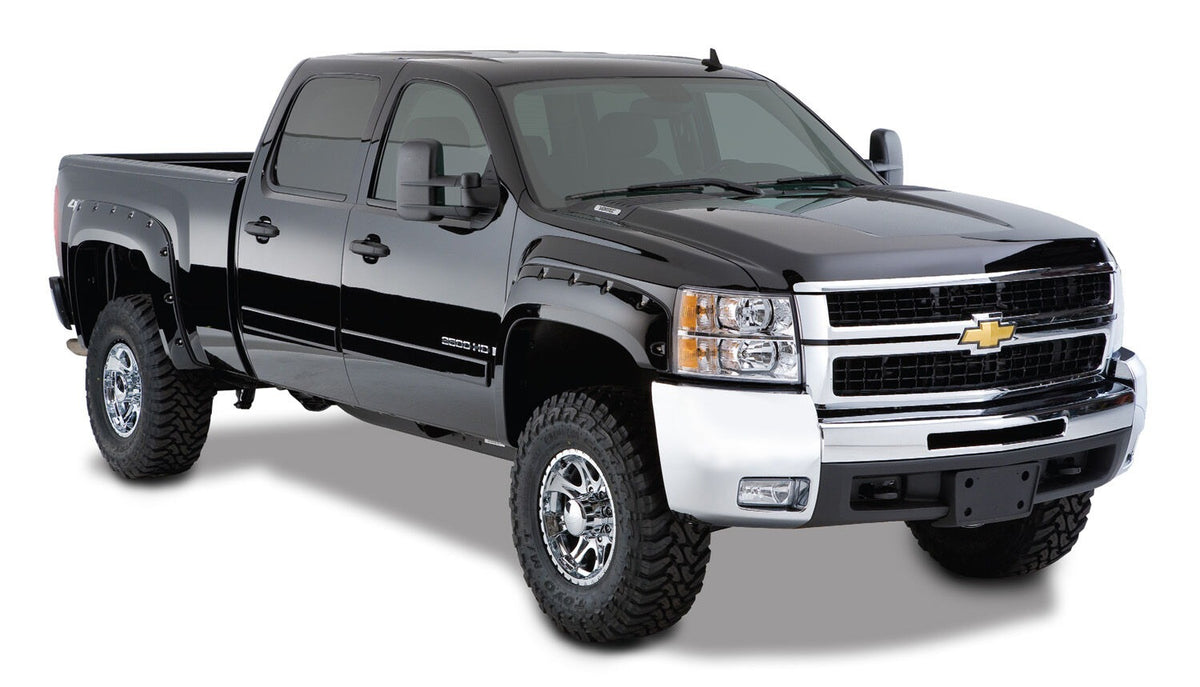 Black abs thermoplastic fender flare set from Husky Liners part number 2804924