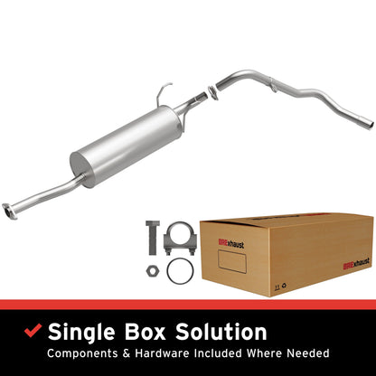 Satin exhaust system kit from BRExhaust part number 106-0342