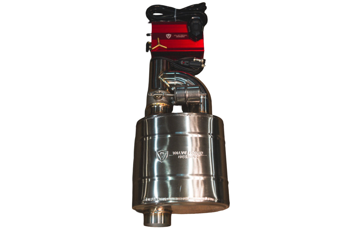 Exhaust Muffler from Valvetronic Designs part number UVM.76MM.X1