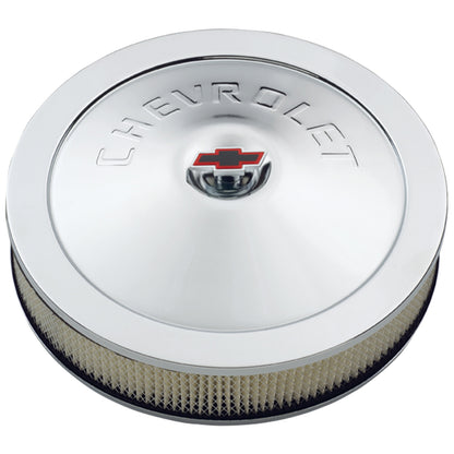 Black crinkle steel air cleaner assembly 14 diameter from Proform part number 141-302