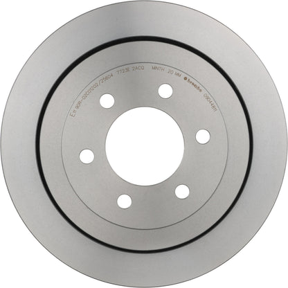 Gray cast iron disc brake rotor from Brembo part number 09.D448.11