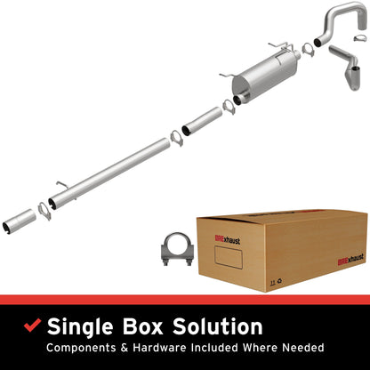 Satin exhaust system kit from BRExhaust part number 106-0007