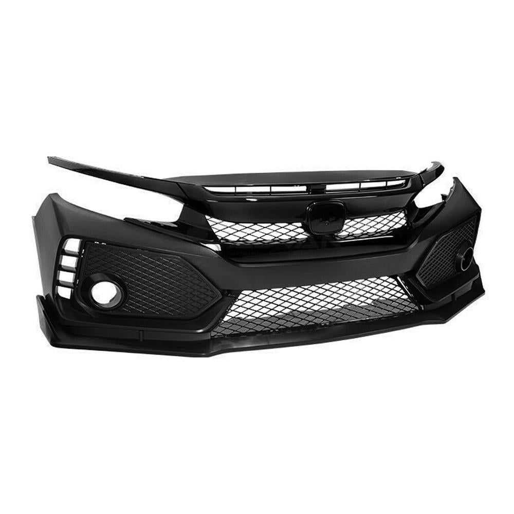 Black pp plastic bumper from AMERICAN MODIFIED part number AMHMAA01119