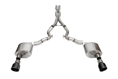 304 stainless steel exhaust system kit from Corsa Performance part number 21270BLK