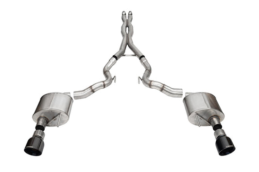 304 stainless steel exhaust system kit from Corsa Performance part number 21270BLK