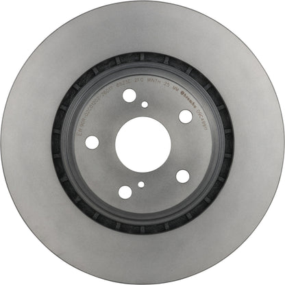 Gray cast iron disc brake rotor from Brembo part number 09.C499.11