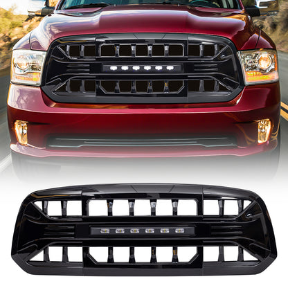Glossy black abs plastic grille from AMERICAN MODIFIED part number AMDEBA00151