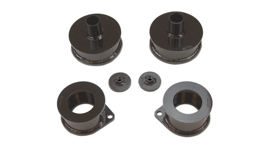Black smooth metal suspension leveling kit from Body Armor 4x4 part number 50110-JK