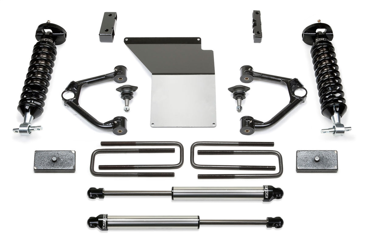 Budget Lift System w/Shock from Fabtech part number K1070DL