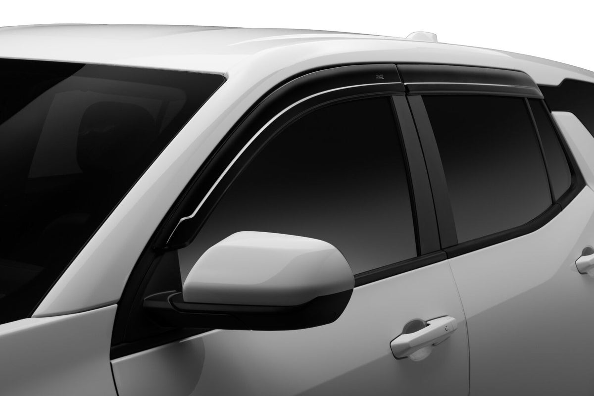 Smoke modified acrylic side window deflector from Husky Liners part number 2854143