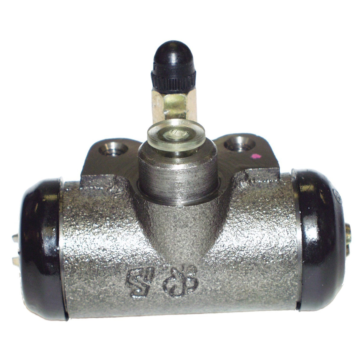 Unpainted drum brake wheel cylinder from Crown Automotive Jeep Replacement part number JA001484