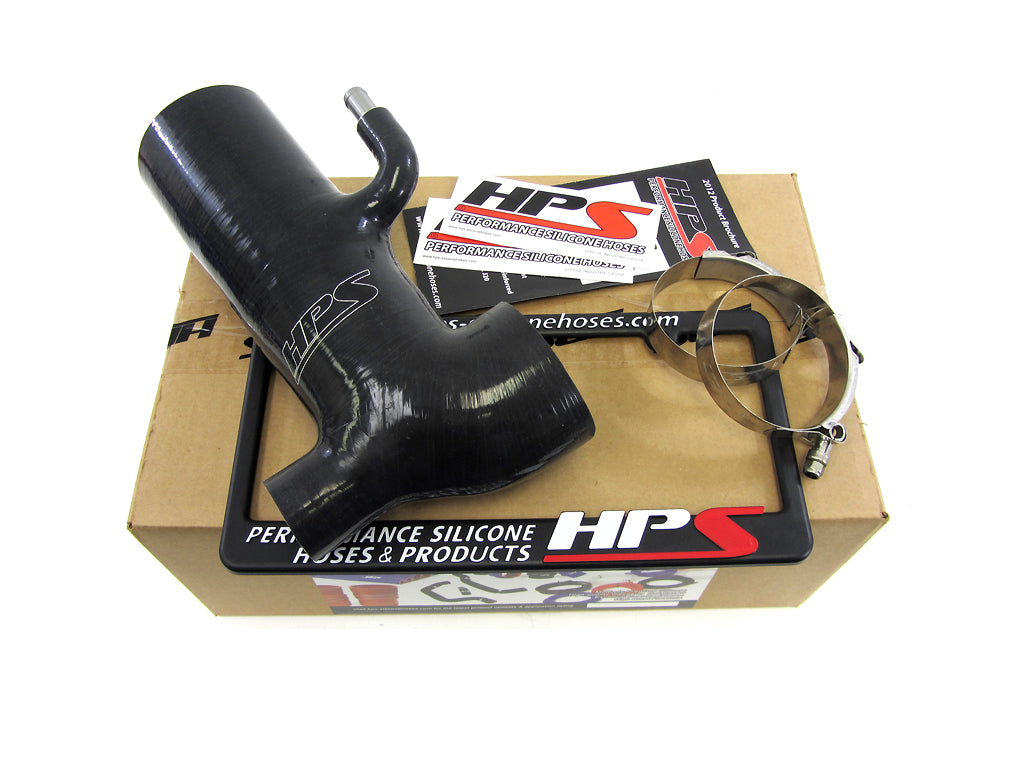 Black silicone engine air intake hose from HPS Performance part number 57-1294-BLK