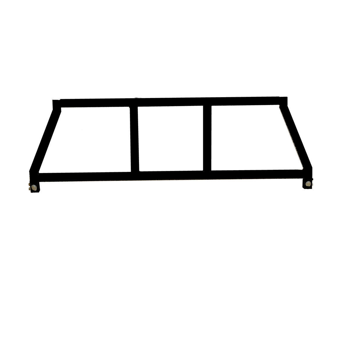 Black powder coated steel truck cab protector / headache rack with mounting hardware from Cattleman HD part number 259B