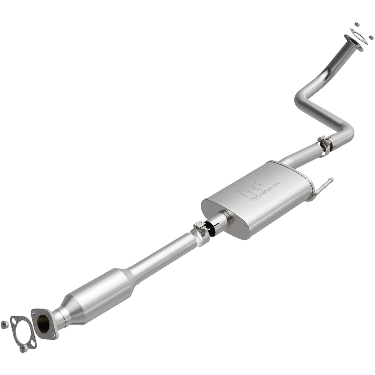 Stainless stainless steel catalytic converter from MagnaFlow Exhaust Products part number 280578