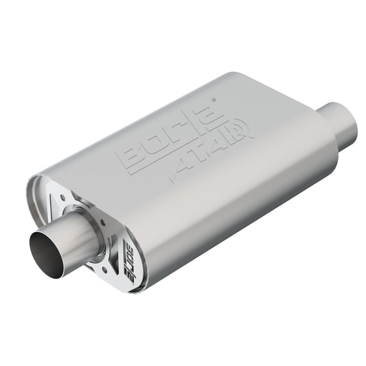 T-304 stainless steel exhaust muffler from Borla part number 400820