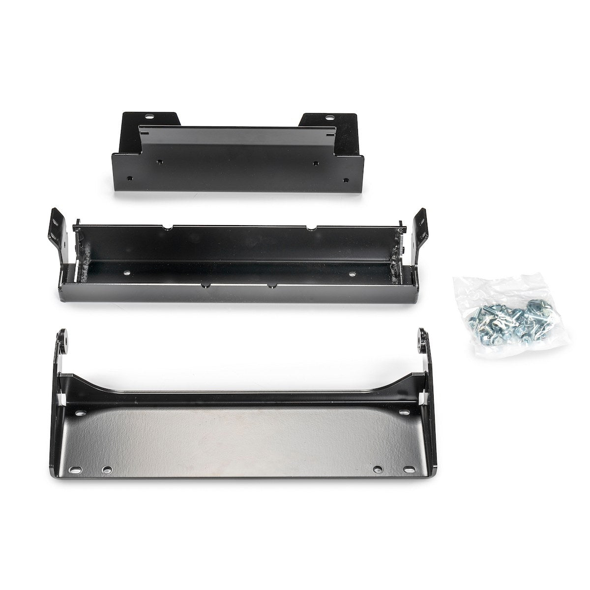 Steel snow plow mount from Warn part number 111587