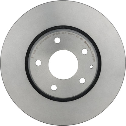 Gray cast iron disc brake rotor from Brembo part number 09.D628.11