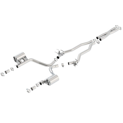 T-304 stainless steel exhaust system kit from Borla part number 140641