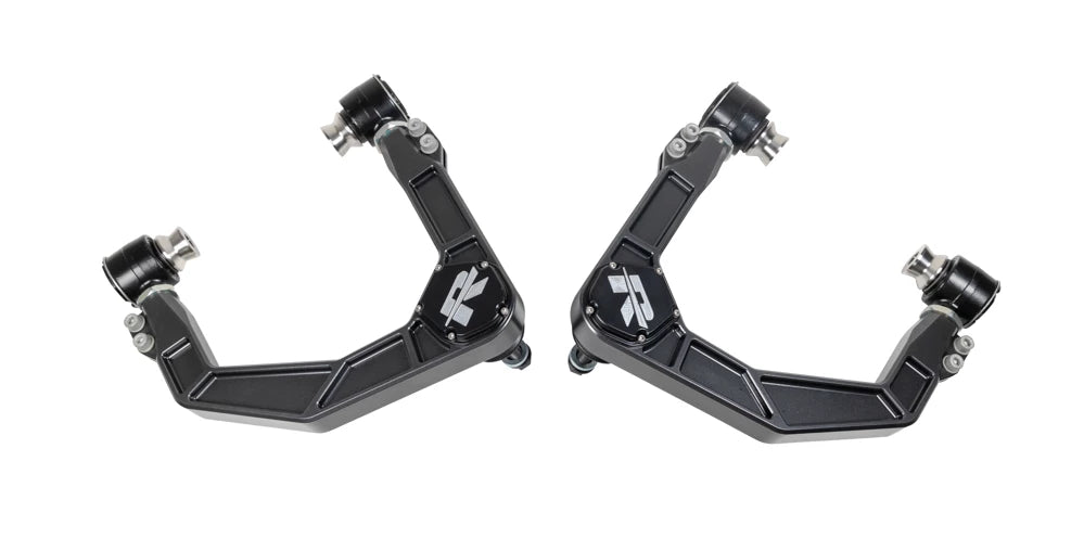 Gray billet aluminum suspension leveling kit from ReadyLift part number 67-21360