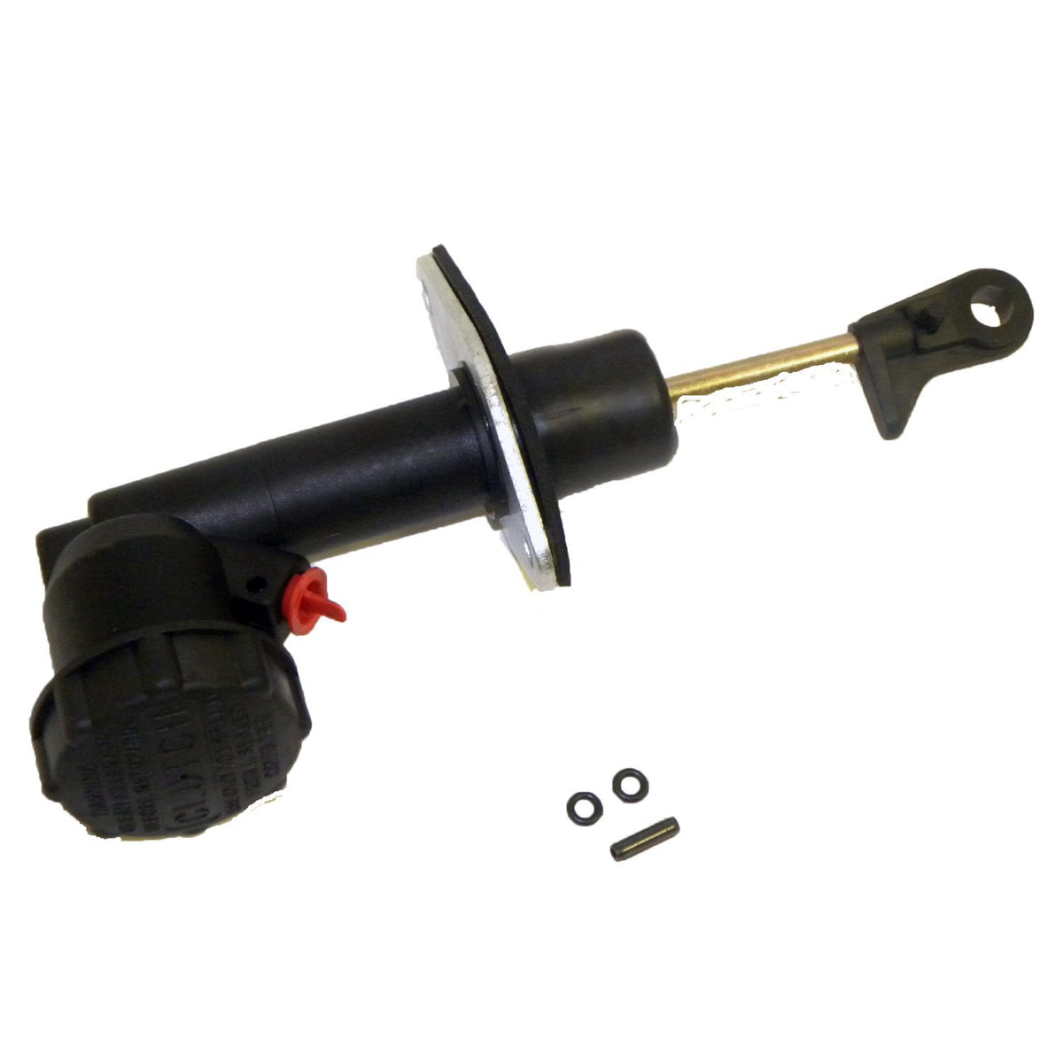 Black clutch master cylinder from Crown Automotive Jeep Replacement part number 4636865