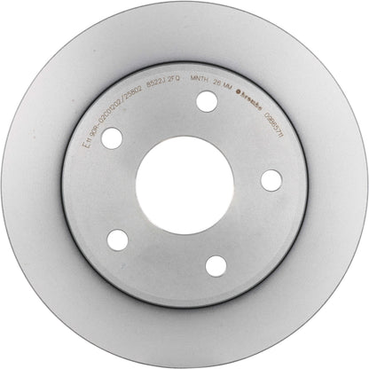 Gray cast iron disc brake rotor from Brembo part number 09.B657.11