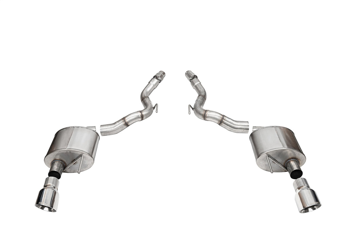 304 stainless steel exhaust system kit from Corsa Performance part number 21272