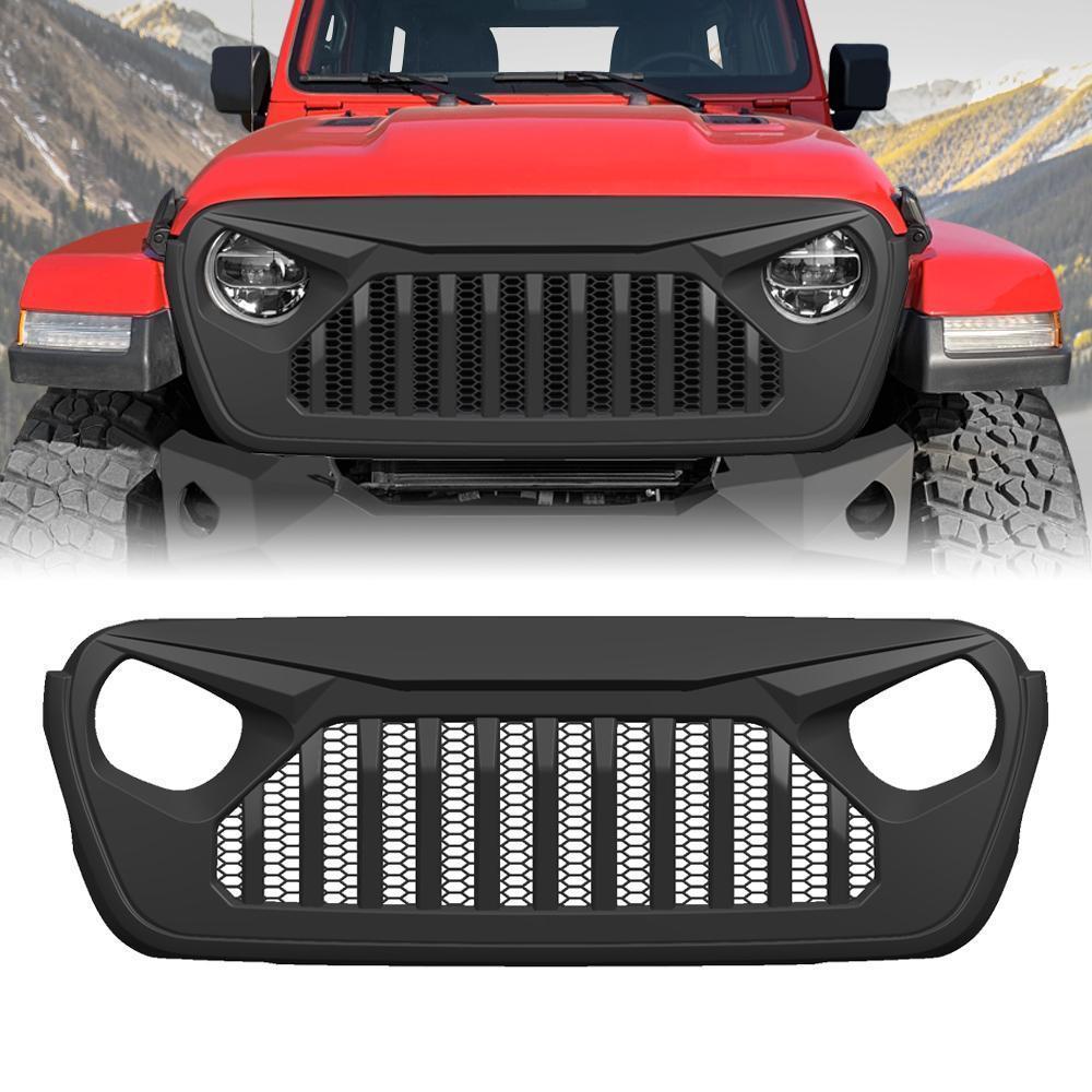 Matte black abs plastic grille from AMERICAN MODIFIED part number AMJPCA00103