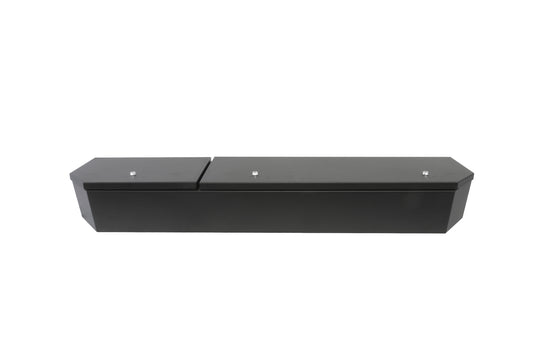 Black underseat storage box from Tuffy Security Products part number 316-01-A