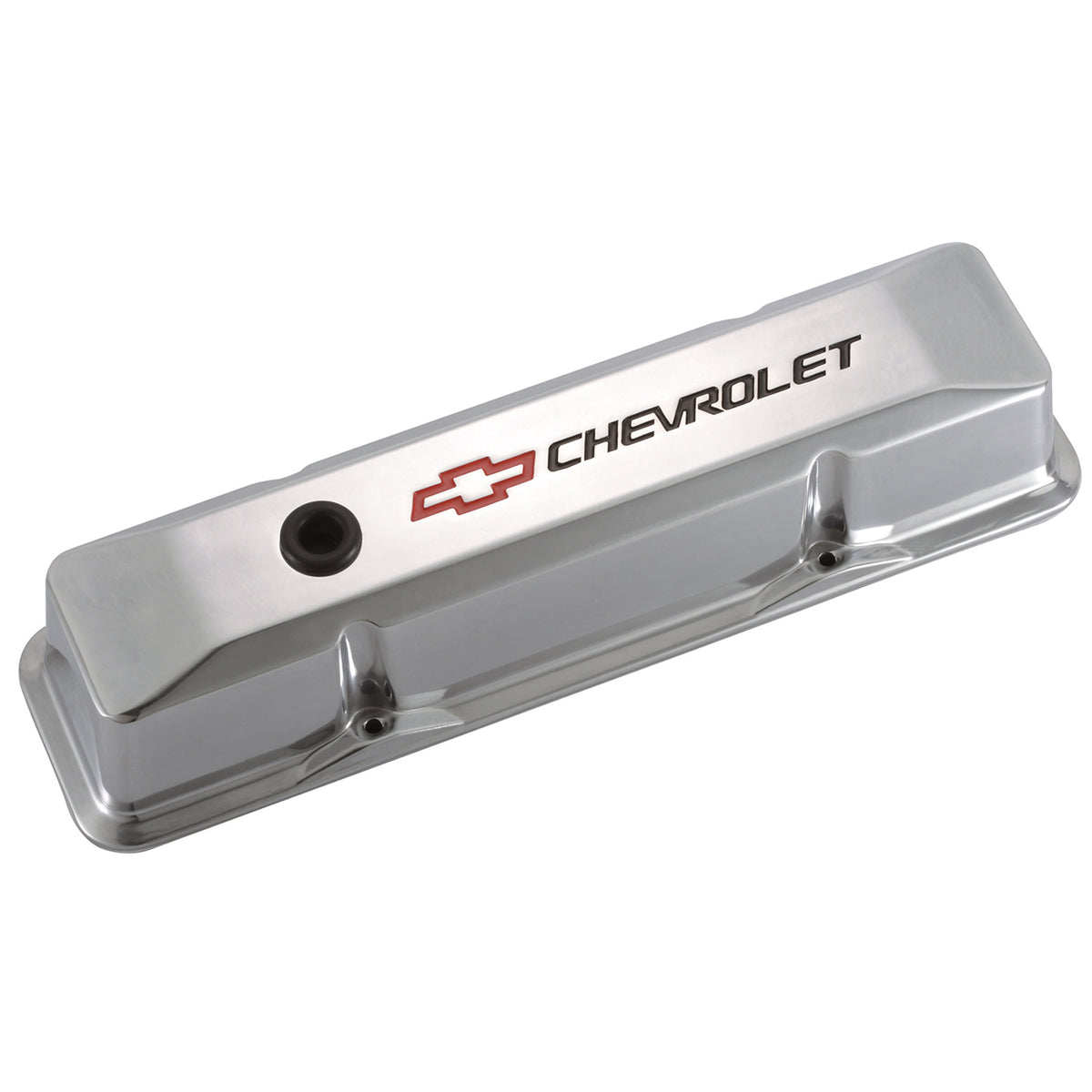 Polished aluminum engine valve cover from Proform part number 141-108