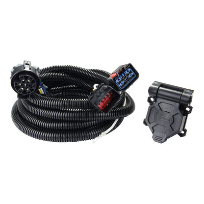 Black trailer wiring harness from Husky Towing part number 30345