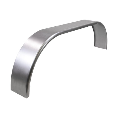 Silver oil coated steel fender with mounting hardware from Husky Towing part number F0009