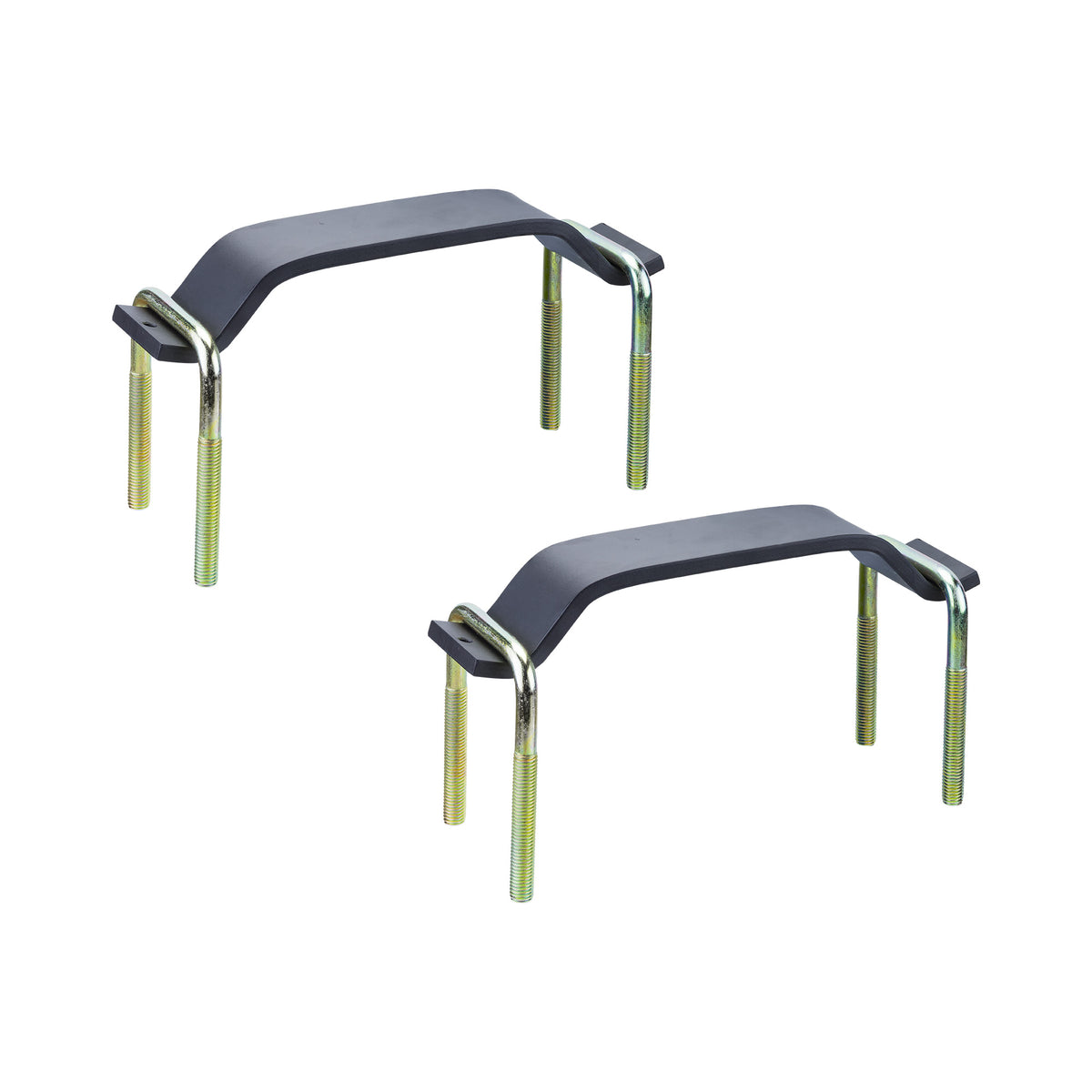 Black leaf helper spring mount kit from SuperSprings part number MXKT