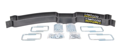 Silver hammertone leaf helper spring from Hellwig part number 984